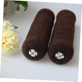 BIUDECO Hair Bun Makers 3Pcs Nylon Donut Hair Styling Accessories for Women Flexible and Easy to Use