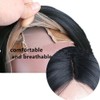 CUYEOIG Comfortable and Invisible Lace Wig Headband with Velvet Magic