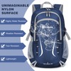 ZOMAKE 40L Foldable Backpack Lightweight Rucksack,Packable Small Backpacks Water Resistant