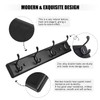 Wooden Coat Rack, Wall-Mounted Organizer for Closet, Entryway, Hallway, Foyer,