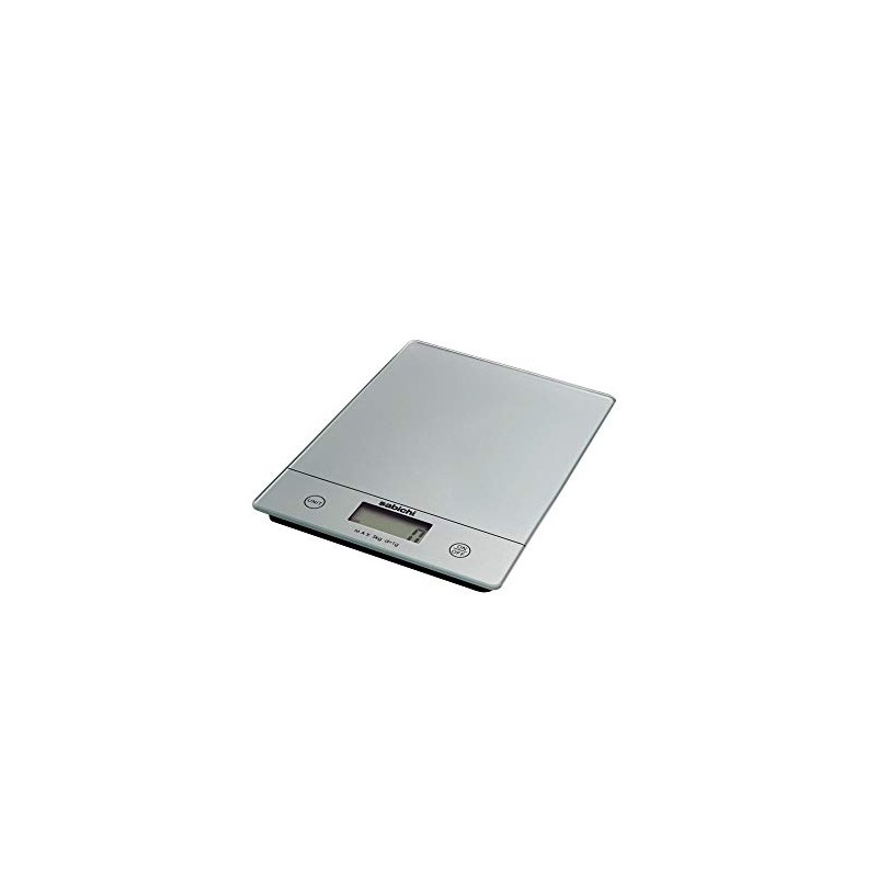 Sabichi Silver Digital Kitchen Scales - Food Scale with Tempered