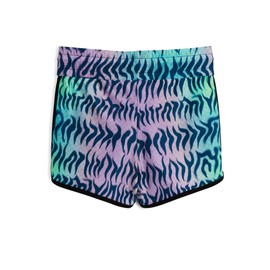 TomboyX Swim Boy Short, High Waisted Bathing Suit Bottom, Sporty Cheeky Fit, UPF 50 Sun Protection, Size Inclusive -Large/Head Over Eels