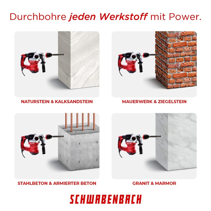 SCHWABENBACH ® SDS Plus Drill Bit 20 mm x 260