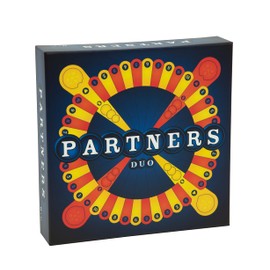 Partners Board Game for Adults & Children from 8 Years - Funny Board Game for 2 Players | Easy to Learn Strategy Game for Young and Old