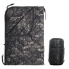 Ghileo Camo Poncho Liner, Army Blanket, Military Sleeping Bag, with
