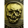 The Commemorative Coin Company MEMENTO MORI/VIVERE Antique Gold REMINDER COIN