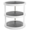 Yesland 3 Tier Lazy Susan Turntable - 12'' Round Tiered