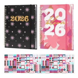2026 Agenda Diaria 2pz, A5 Organizadora San Valentín Regalos