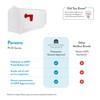 Architectural Mailboxes Parsons Plastic Post Mount Mailbox, Compatibility Code A,