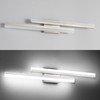 PRESDE 32 Inch LED Bathroom Vanity Light Bar, Modern Brushed