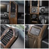 Voodonala Wood Grain Inner Accessories Conditioner Central Control Trim Kit