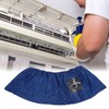 WallMounted Air Conditioner Cleaning Cover with Elastic Cord Waterproof Protector
