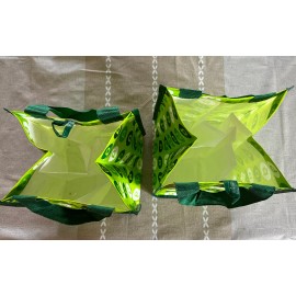 Publix 2 Wine Bottle Carriers Eco Friendly Reusable Shopping Bags Totes Each Holds 4