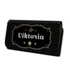 Geldbörse mit Namen Viktoria - Design Retro Wappen - Brieftasche,