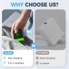 Unbranded 3-in-1 GaN Charger With Expandable 67W Maximum Fast Charging