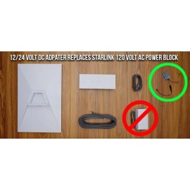 Starlink Gen 3 - 12-Volt DC Power Adapter