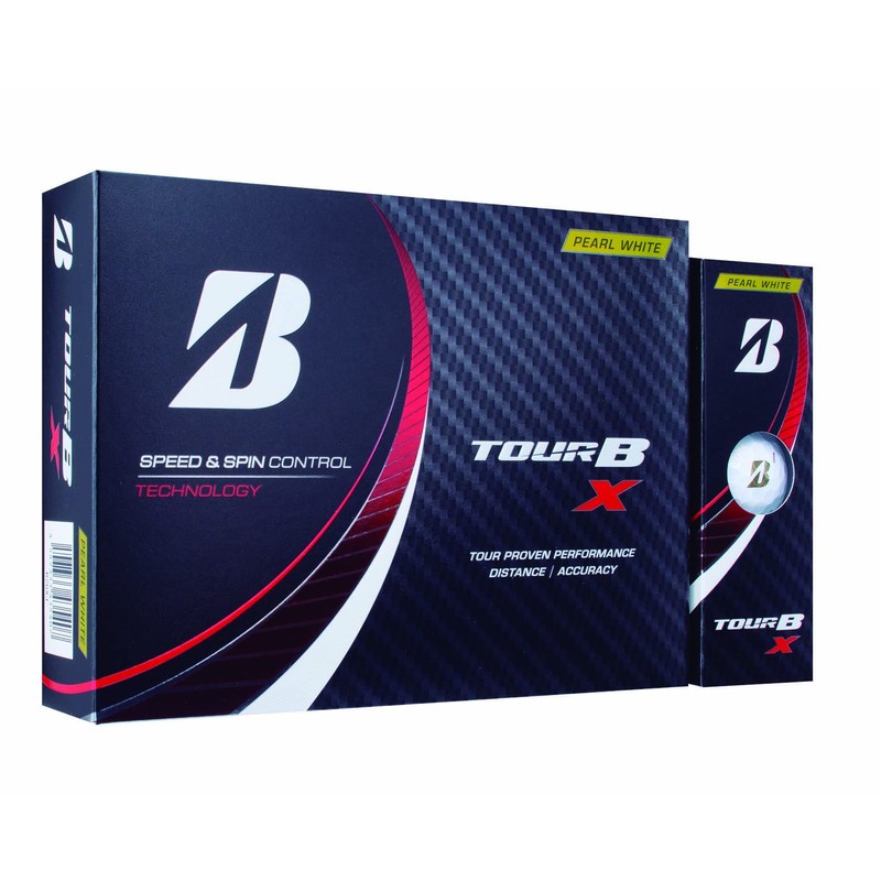 Bridgestone Tour B X Golf Balls, 2022 Model, 12 Balls
