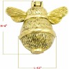 Handmade Solid Brass BUMBLE BEE DOOR KNOCKER, GOLDEN BRASS MATERIAL,VARIO