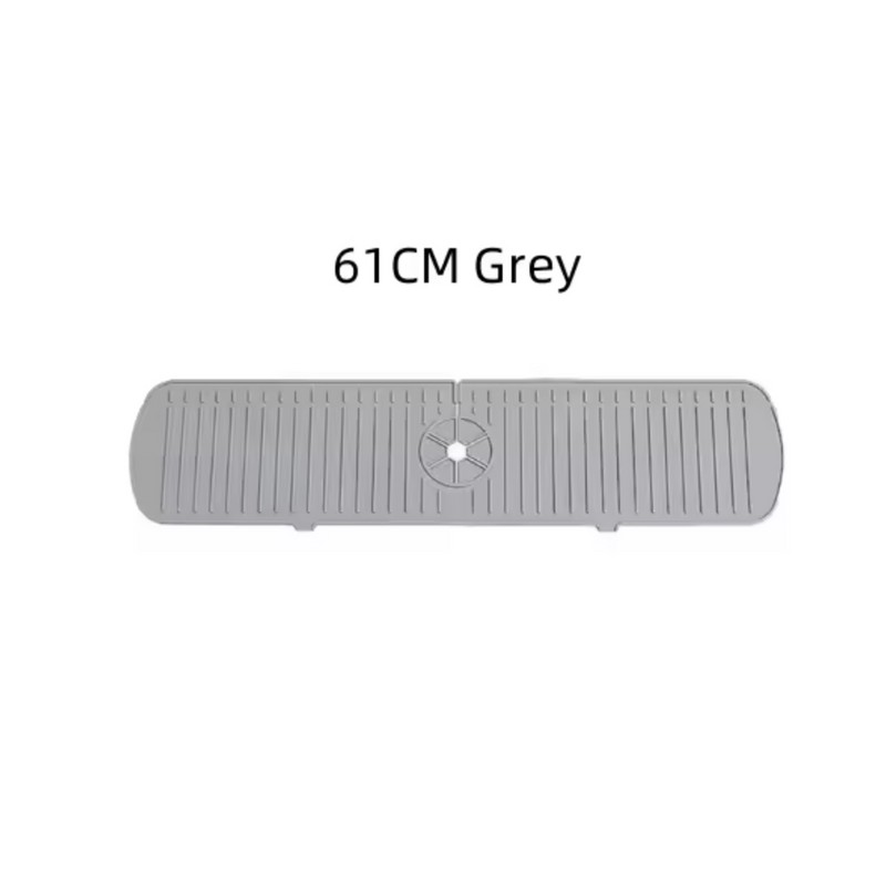 Silicone Faucet Splash Guard & Sink Drain Mat - Kitchen