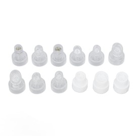 Hydra Dermabrasion Tip, Pack of 12 Hydra Facial Dermabrasion Tips, Deep Cleansing, Microdermabrasion, Replacement Heads for Skin Beauty