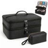 Discreet Lockable Storage Bag for Private Items, Large 2-Layer Smell