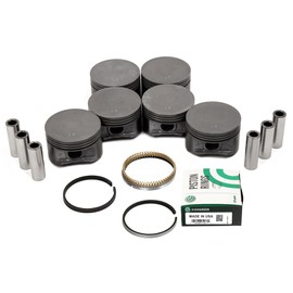 Mizumo Auto MA-9761249525-0 Pistons w/Rings Compatible With/For 97-09 Mazda Ford Mercury 4.0L V6 SOHC 12v VIN E K Cu. 245