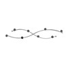 Spectrum Diversified Sweep Wall-Mount, 8-Hook Double Entryway, Closet Bathroom &