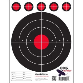 Raven Seeker Targets "155" Range Shooting Pistol / Rifle TARGETS! ASSORTED COLORS! HOT!! [D:09]
