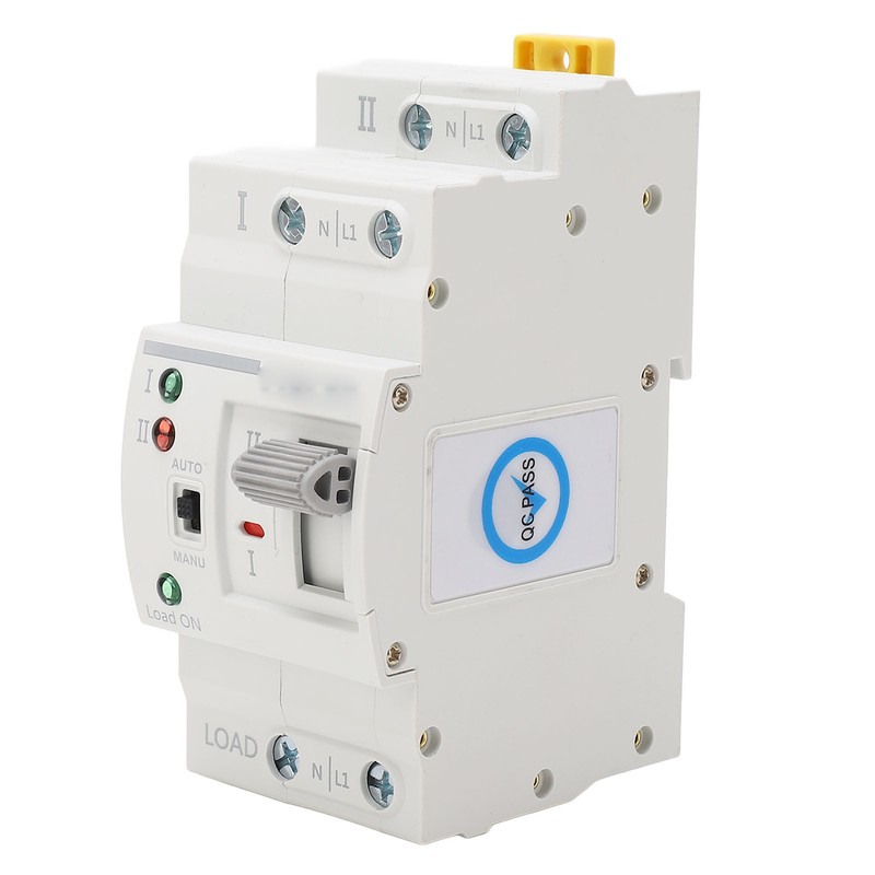Dual Power Automatic Transfer Switch 2P 32A Millisecond Switching ATS