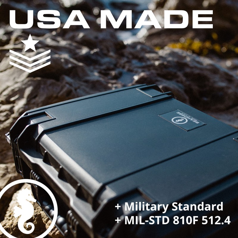 Seahorse 720 Heavy Duty Protective Dry Box Case Without Foam