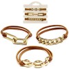3 Pcs Bracelet Hair Ties, Ponytail Holders Cute but Strong