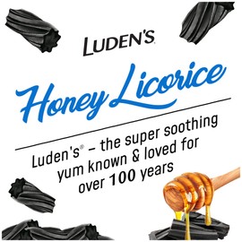 Luden's Soothing Throat Drops, Honey Licorice, 30 ct (Pack of 1)