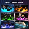 YiLaie RGB LED Rock Lights, with Phone App/Remote Control &