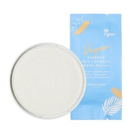 MakeupHelper 메이크업헬퍼 비건 에센스 선쿠션 SPF 50+ PA++++ 리필 Makeup Helper Vegan Essence Serum Cushion SPF 50+ PA++++ Refill