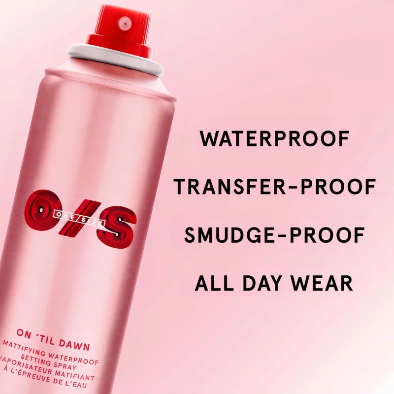 Primer para rostro spray One Size Mattifying Waterproof Spray