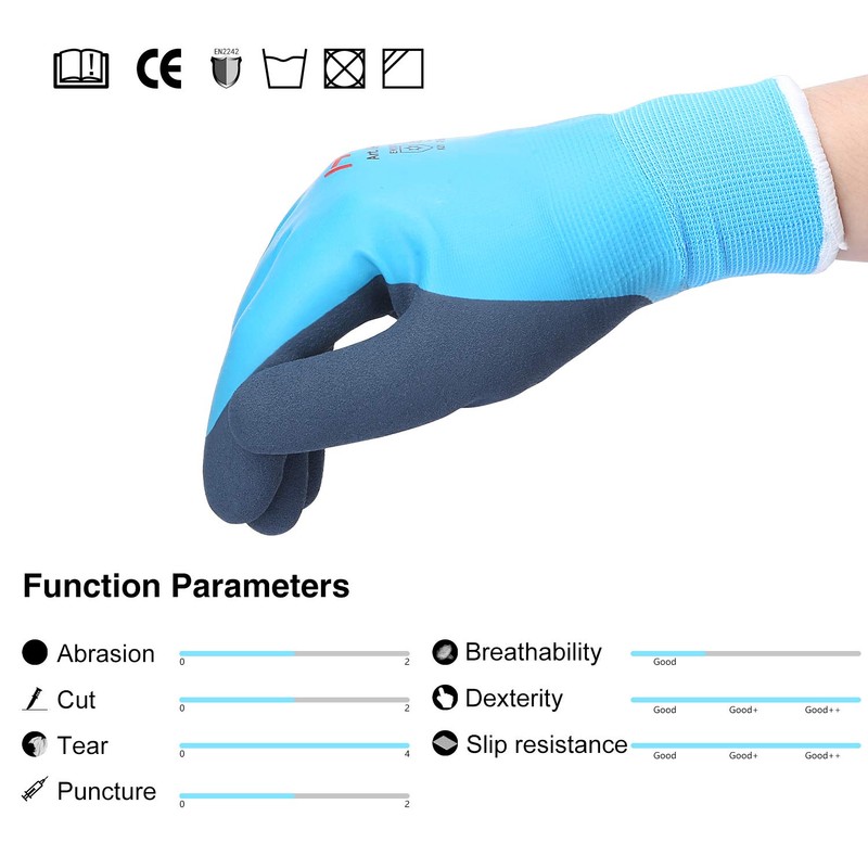 Work Gloves, Winter, Waterproof – DS Safety, Thermal, Warm, Assembly,