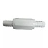 SMC 5721590 PVC 1/2" Check Valve Inline, Barb x Barb