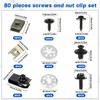 Srup Blechmutter Schraube Mutter Clip Kit, Karosserieschrauben & U Type