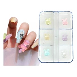 Mouyic Conejitos Kawai Para Decoracion De Uñas Color Mix De Color 1