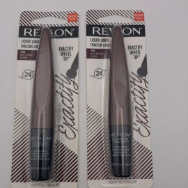 Revlon SET OF 2-Revlon COLORSTAY Exactify Wheel Tip Liquid Liner 103 MULBERRY, New