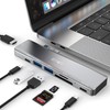 Adaptador USB C 7 en 1 Hub Multipuerto con HDMI