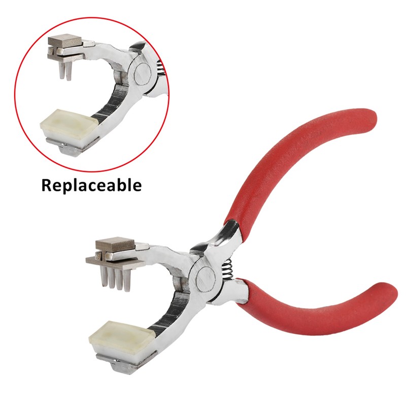4mm Silent Leather Hole Punch Stitching Hand Pliers Leather Craft