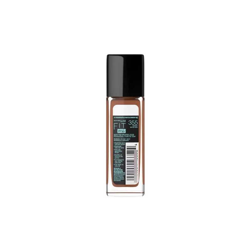 Maybelline Fit Mematte Base Líquida S/aceite S/poros 1 Fl Oz