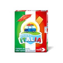 Noris Bella Italia 606262070 (Card Game from 8 Years) – Are you still camping, or are you playing? Camping Game for Children and Adults, 2-6 Players, Approx. 15 Minutes Game Duration