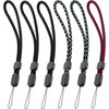6 Pack Correa de Muñeca con Lanyard, Correas Ajustables de
