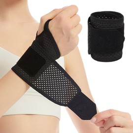 Hnonoxy Wrist Bandages Fitness, Breathable Bandage Wrist for Wrist Sprains for Tendonitis or Sports for Left or Right Hand