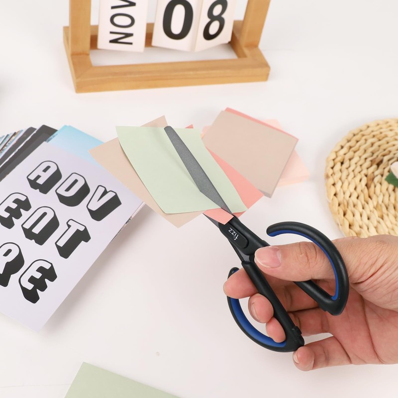 MultiBey 6.6-Inch Scissors - Stainless Steel Coated Cute Craft Scissors
