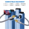 SOUNDFAM - Cable de subwoofer RCA de 3 m, conector