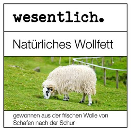 Lanolin wool fat anhydrate 250 g – water-free and hardly any odour – wool wax from wesentlich.