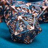 ARUOHHA Hollow DND Metal Dice Set 7PCS Role Playing Games